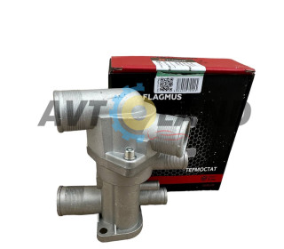 Термостат ВАЗ 2110-12, 2108-15, 2170-72 (с 2003 г.в.), инж. дв.(6 вых.) н/о под датч. 85±2°С FLAGMUS