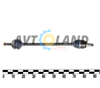 Привод колеса ВАЗ 2108-099, 2113-15 прав. в сб. (длинный) (22х24) ASR EXTREME