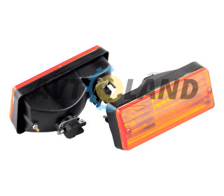 Подфарник ВАЗ 2103, 2106, 2121 передний, CRYSTAL, (к-т), Желтый, WATT