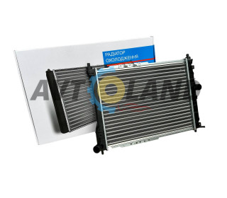 Радиатор DAEWOO Lanos 1.5 МТ SOHC (-AC) кор.уп.