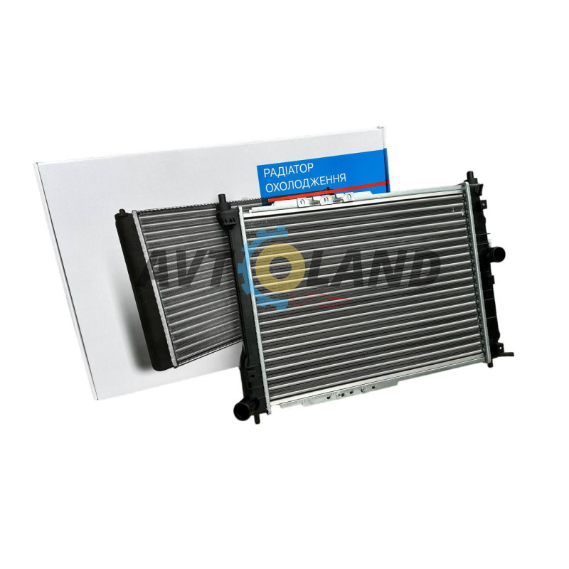 Радіатор DAEWOO Lanos 1.5 МТ SOHC (-AC) кор.уп. купити дешево