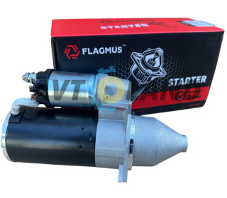Стартер Газель,Волга,УАЗ дв.402 (редукторний) арт.5742.3708, Flagmus