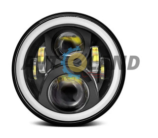 Светодиодная фара 7 дюймов Led ВАЗ 2101 2121-21213 Нива Уаз Газ Ваз 60W