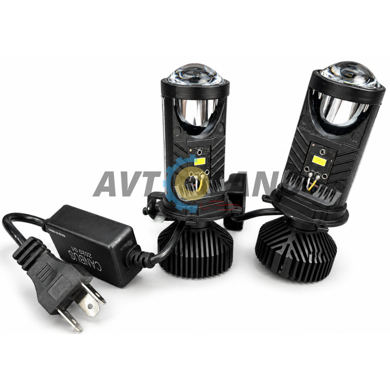 Лампы LED мини-линзы Н4 Auto Led Linz LENS″( 80Вт, 16000Лм, 5700К, 12-24v, Цоколь H4) купить недорого