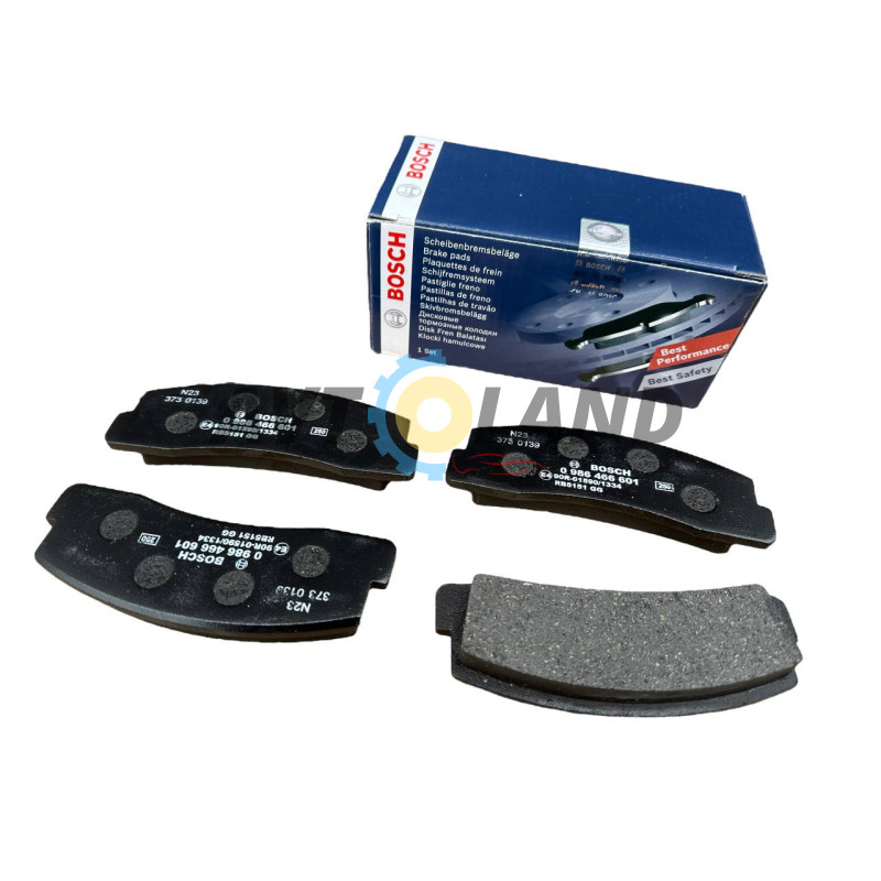 Колодка гальмівна передня ВАЗ 2121-214, 2123 (к-т 4 шт.) BOSCH купити дешево