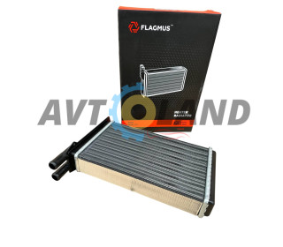 Радіатор обігрівача ВАЗ 2108-099, 2113-15, ЗАЗ 1102-03, алюм. Flagmus