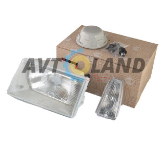 Фара ВАЗ 2108-099 лев. белый указатель