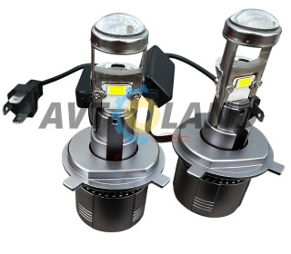 Мини-Линзы GL-02 Цоколь H4 линза с светотеневой границей в 6000K 12-24V 150W 15000Lm в штаные места
