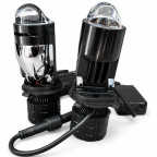 Led світлодіодні міні лінзи Bi-LED MiniLens A82 H4 1.4″ 5700k 7200lm 40w 12-24v купити дешево