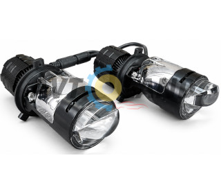 Led cветодиодные мини линзы Bi-LED MiniLens A82 H4 1.4″ 5700k 7200lm 40w 12-24v