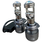 Лампы LED мини-линзы G01- H7 MINI LED LENS(60Bт,12000Лм,6000К,9-18v.Цоколь Н7) купить недорого