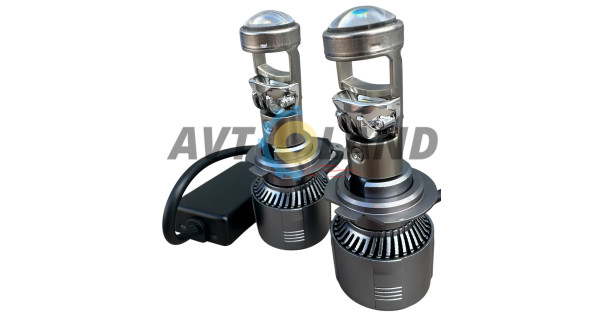 Лампи LED мінілінзи G01- H7 MINI LED LENS (60B, 12000 Лм, 6000 К,9