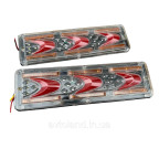 Світлодіодні ліхтарі СВІТОДИОДНІ REAR LAMP WAGON MIN ХВИЛЯ I 12-24 V 30Х9 CM (КОМПЛЕКТ 2ШТ.) купити дешево