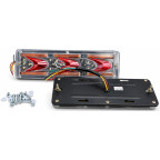 Світлодіодні ліхтарі СВІТОДИОДНІ REAR LAMP WAGON MIN ХВИЛЯ I 12-24 V 30Х9 CM (КОМПЛЕКТ 2ШТ.) купити дешево