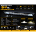 Світлодіодні ліхтарі СВІТОДИОДНІ REAR LAMP WAGON MIN ХВИЛЯ I 12-24 V 30Х9 CM (КОМПЛЕКТ 2ШТ.) купити дешево