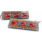 Світлодіодні ліхтарі СВІТОДИОДНІ REAR LAMP WAGON MIN ХВИЛЯ I 12-24 V 30Х9 CM (КОМПЛЕКТ 2ШТ.) купити дешево