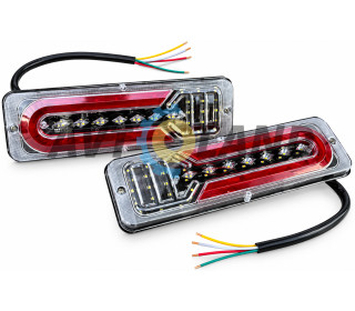 Фонари задние светодиодные Rear Lamp Wagon mini 12V 30х9 cм (комплект 2шт.)
