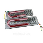 Світлодіодні ліхтарі СВІТОДИОДНІ REAR LAMP WAGON MINI МАГНИТ 12-24 V 30Х9 CM (КОМПЛЕКТ 2ШТ.) купити дешево