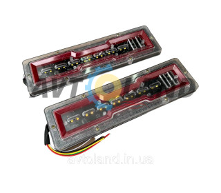 Фонари задние светодиодные REAR LAMP WAGON MINI 12-24V 30Х9 см (комплект 2ШТ.)