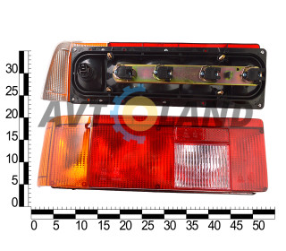 Фонарь задний Москвич 2141, (к-кт) WATT