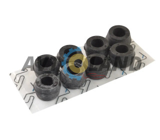 Втулка амортизатора заднего ВАЗ 2101-07, 2121 (к-т 8 шт.) , с насечкой