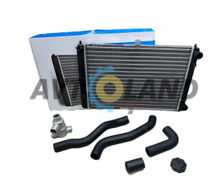 Радиатор ВАЗ 2108-099, 2113-15 алюм., основной Карбюраторный