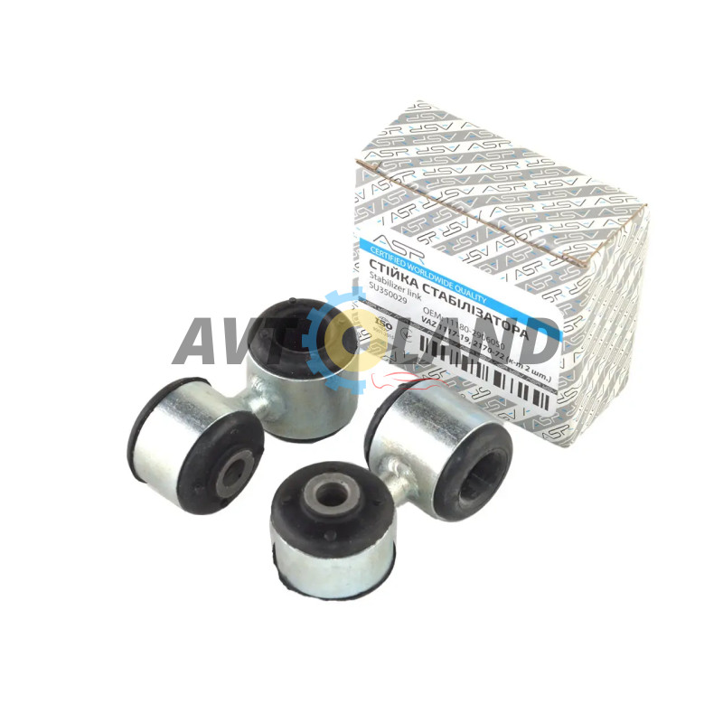 Стійка стабілізатора ВАЗ 1117-19, 2170-72 (к-т 2 шт.) посилена 4т, кор. уп. ″яйця″ купити дешево