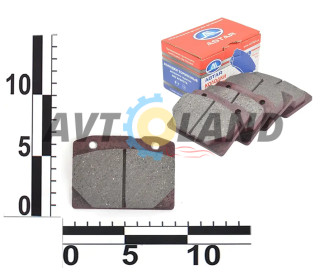 Колодка гальмівна передня ВАЗ 2101-07 (к-т 4 шт.) ASTAR