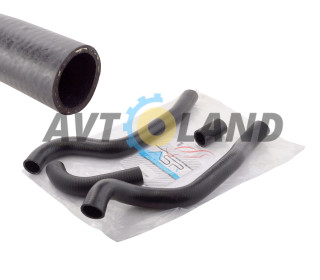 Патрубок радіатора ВАЗ 2110-12 інж. (к-т 4 шт.)