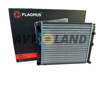 Радиатор ЗАЗ 1102, алюм., основний FLAGMUS