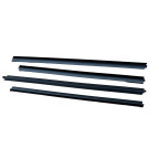 Ущільнювач опускного скла двері ВАЗ 2170 зовнішній передній та задній, з подвійною лапкою (к-т 4 шт. купити дешево