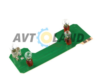 Плата заднего фонаря ВАЗ 2107 левая, с лампами