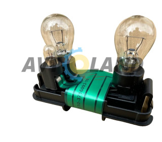 Плата заднего фонаря ВАЗ 2110 в сборе с лампами левый (угол)