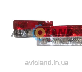 Фонари задний ВАЗ 2107 Тюнинг (красно-белые) (к-кт 2шт)