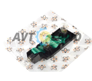 Плата заднего фонаря ВАЗ 2114-15 наружного, в сборе с лампами, (угол)