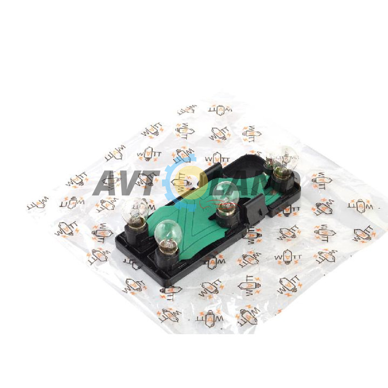 Плата заднього ліхтаря ВАЗ 21213 зовнішнього, права, в зб. з лампами, (кут), WATT купити дешево