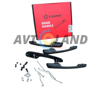 Євро ручки ВАЗ 2109, 21099, 2114, 2115 Flagmus  КОМПЛЕКТ 4 шт.