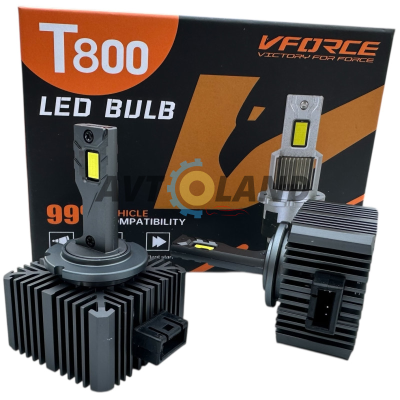 Світлодіодні лампи LED D-Series Plug&Play D1S 6000k 14000Lm 35w купити дешево