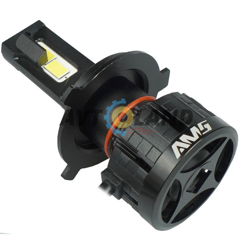 Светодиодные LED лампы AMS CANBUS Ultimate Power-F H4 H/L 5500K купить недорого