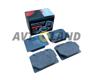 Колодка гальмівна передня ВАЗ 2101-07 (к-т 4 шт.) ASR EXTREME