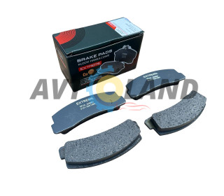 Колодка гальмівна передня ВАЗ 2121-214, 2123 (к-т 4 шт.) ASR EXTREME