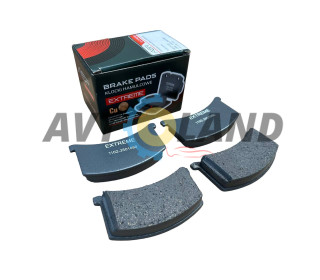 Колодка гальмівна передня ЗАЗ 1102, 1103 Таврія, Славута (к-т 4 шт.)