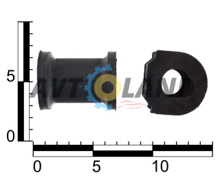 Подушка стабілізатора ВАЗ 1117-19, 2170-72 передня (к-т 2 шт.)