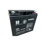 Акумулятор Гелевий PM-GEL 12v 20А 33 Standard Power. вага 4,5кг купити дешево