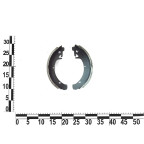 Колодка гальмівна задня ВАЗ 2108-15, 2170-72, 1117-19 (к-т 4 шт.) кор. уп. купити дешево