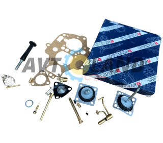 Ремкомплект карбюратора ВАЗ 2108-99 с красной диафрагмой (украинская диафрагма) 33 STANDART