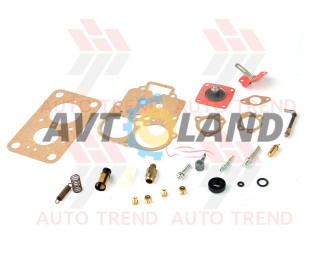 Ремкомплект карбюратора ВАЗ 2107 с красной диафрагмой (украинская диафрагма)