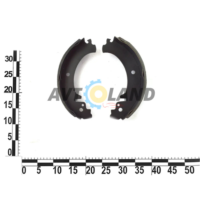 Колодка гальмівна задня ВАЗ 2101-07, 2121-214 (к-т 4 шт.) купити дешево