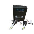 Автомобільні світлодіодні лампи LED 55Вт 10000Лм 6500К 9-32 Цоколь H1 купити дешево