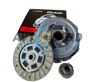 Комплект зчеплення ВАЗ 2101-07 (диск натискний, ведений, підшипник) c павуком , FLAGMUS